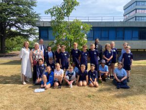 Remembering Srebrenica cherry tree planting