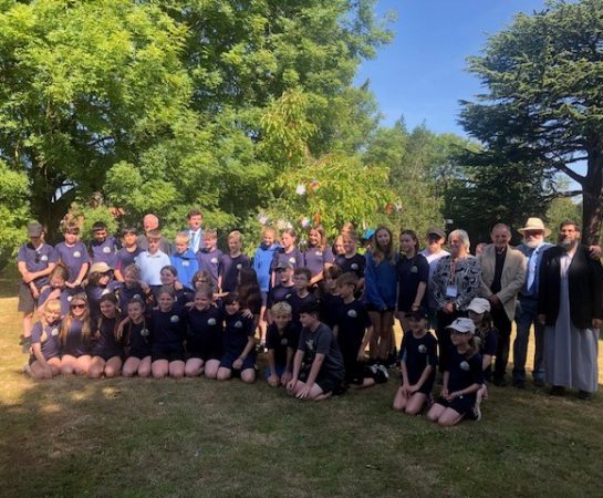 Shropshire children join with faith representatives to commemorate Remembering Srebrenica Day