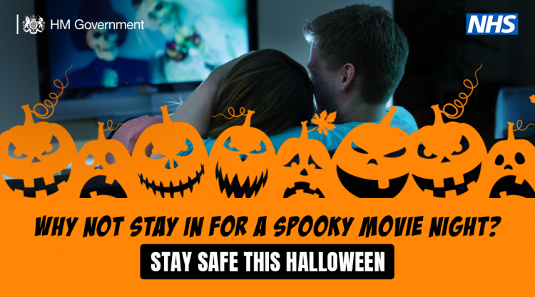 Stay in for a spooky movie night