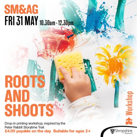 Roots and Shoots on Friday 31 May poster