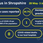 COVID-19 cases locally 28 May - 3 June infographic 2021