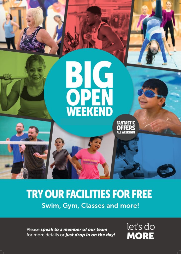 Big Open Weekend: Saturday 8 October and Sunday 9 October 2022 poster