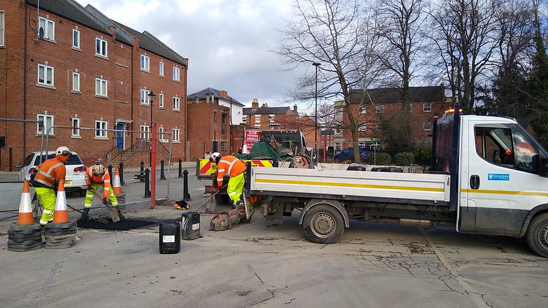 Repairs to car parks in Shrewsbury