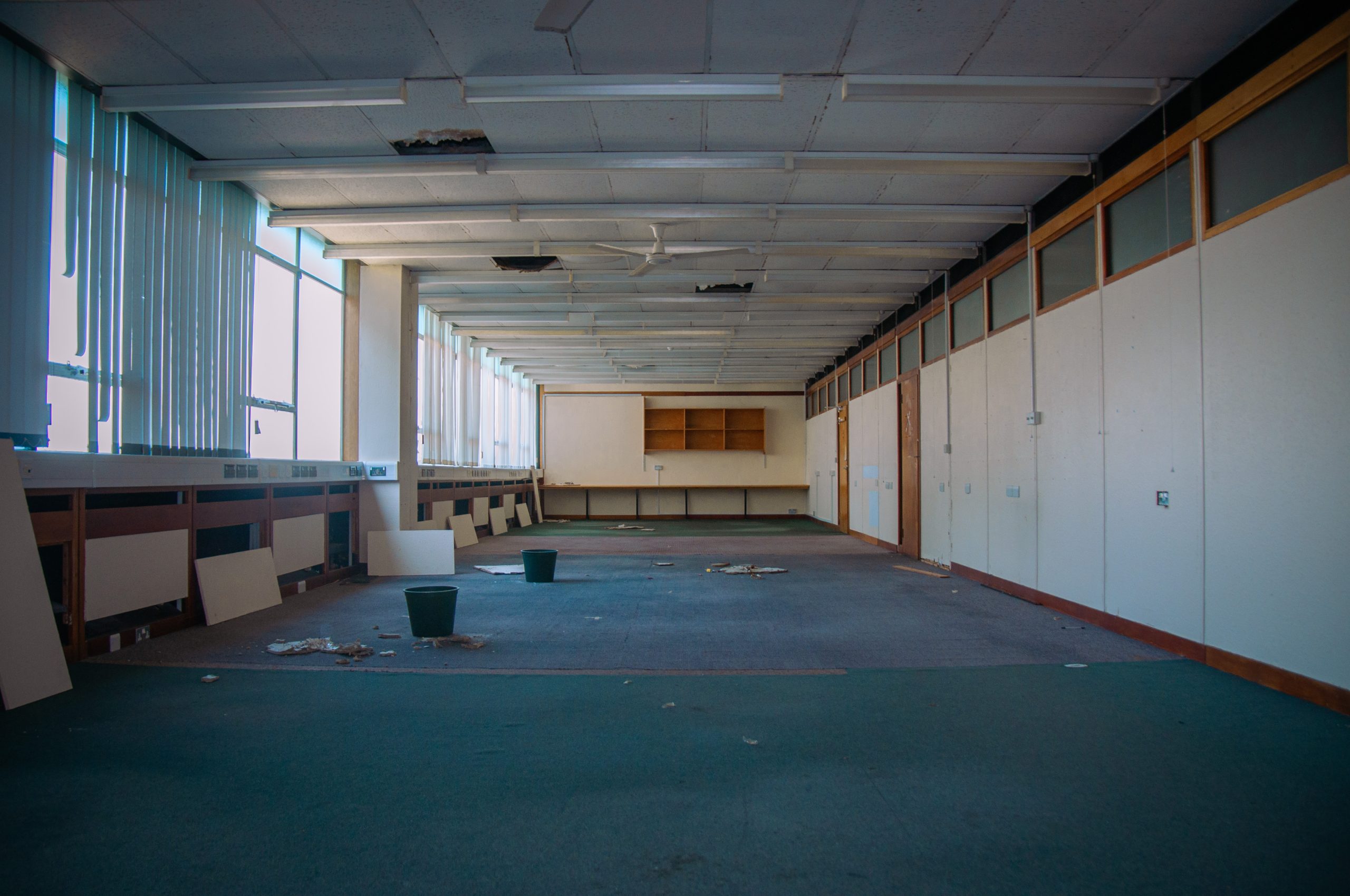 Inside Shirehall in Shrewsbury.