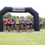 An image of runners starting the Severn Valley Trail Run at Severn Valley Country Park.