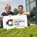 Anna Sadler and Emma Chapman from Marches Growth Hub Shropshire