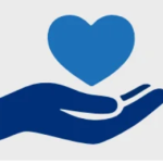 Heart and hand image