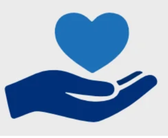 Heart and hand image