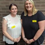 Katey Evans, Personalised Care Navigator, and Leah Morgan, Personalised Care and Cancer Improvement Facilitator, who will be at the event.