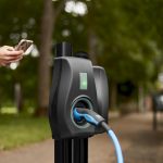 Electric vehicle on-street chargepoint