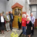 people involved in Chirk Bank Community Room outside it