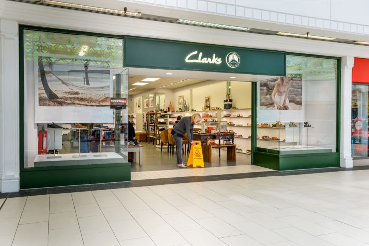 Clarks intu shop