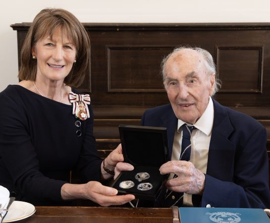 VE Day Veteran Honoured by Lord Lieutenant
