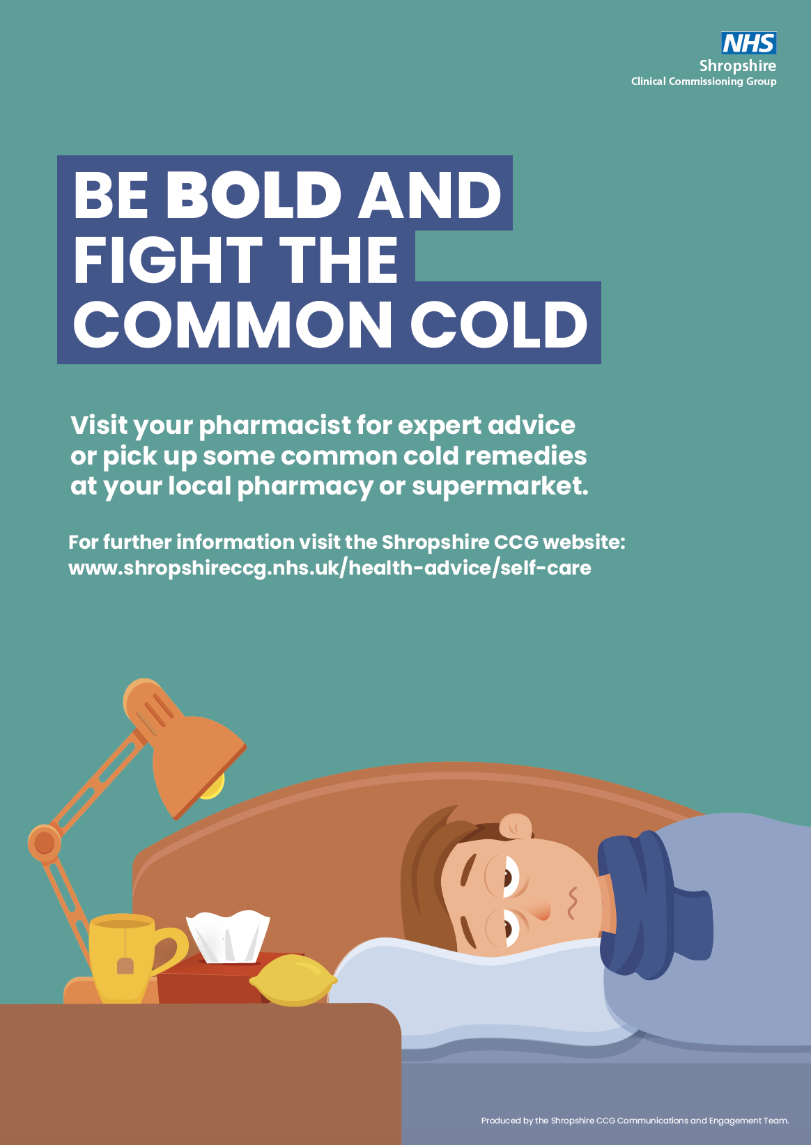 Common Cold Poster Shropshire Council Newsroom