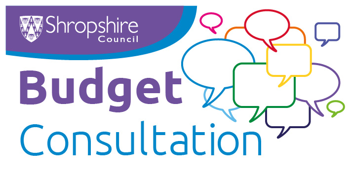 Shropshire Council's budget consultation is now open.