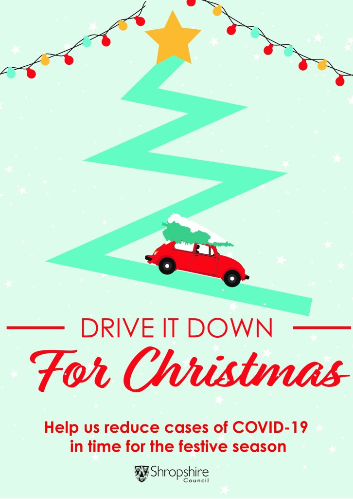 Help us reduce cases of COVID-19 and drive it down for Christmas