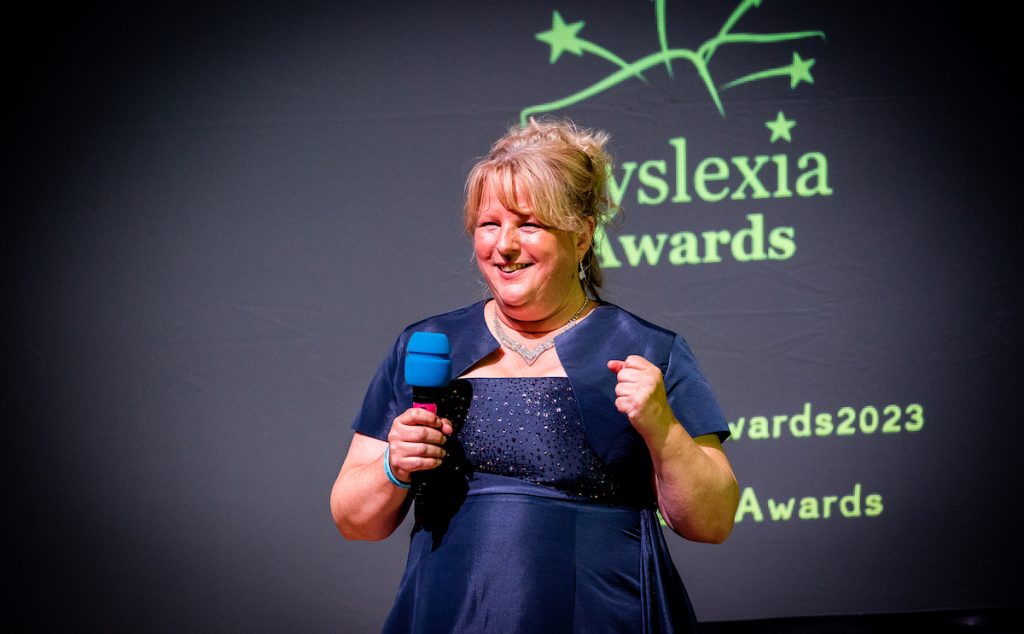 Dyslexia Awards founder Elizabeth Wilkinson MBE