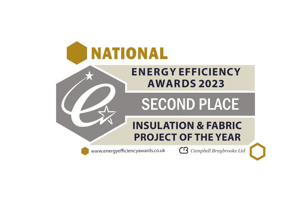 Energy Efficiency Awards badge for 2nd place