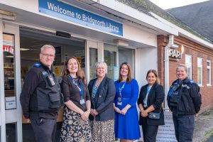 Visit to Shropshire's Early Help service at Bridgnorth Library