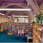 Energy efficient lighting at Church Stretton Library