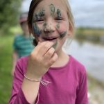 Child with facepaint