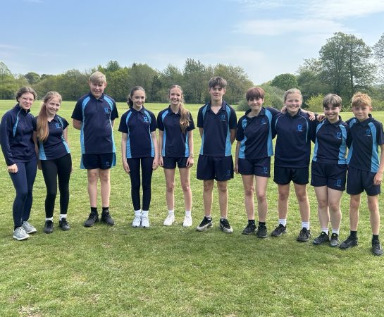 Pupils from the Grove School looking forward to improved sports facilities coming to Market Drayton