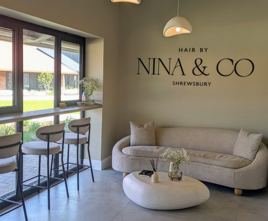 Hair by Nina & Co in Shrewsbury.
