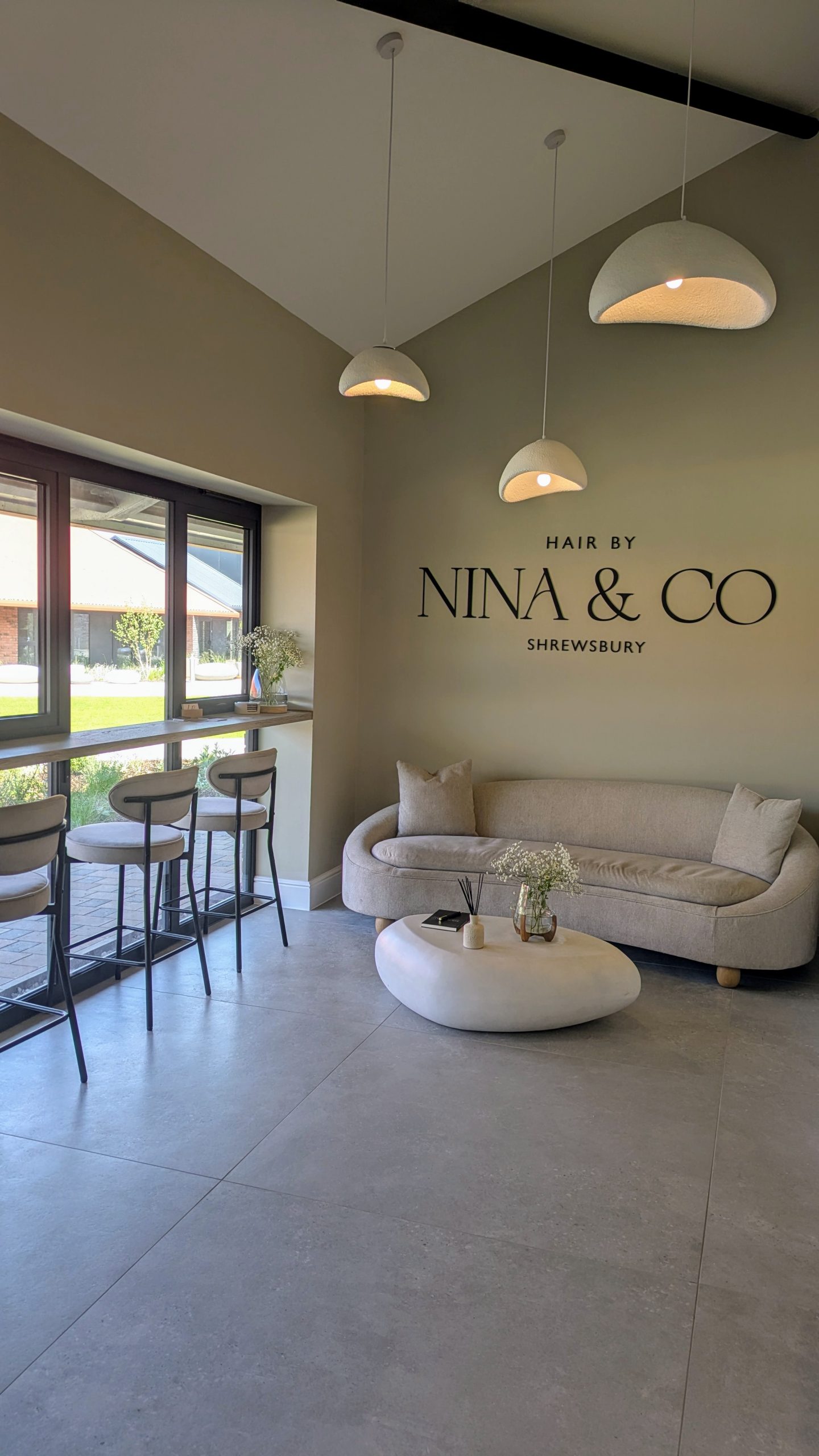 Hair by Nina & Co in Shrewsbury.