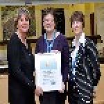 The restaurant and coffee shop at the Shirehall in Shrewsbury have gained the top award in a scheme which recognises efforts to offer diners healthy options.
