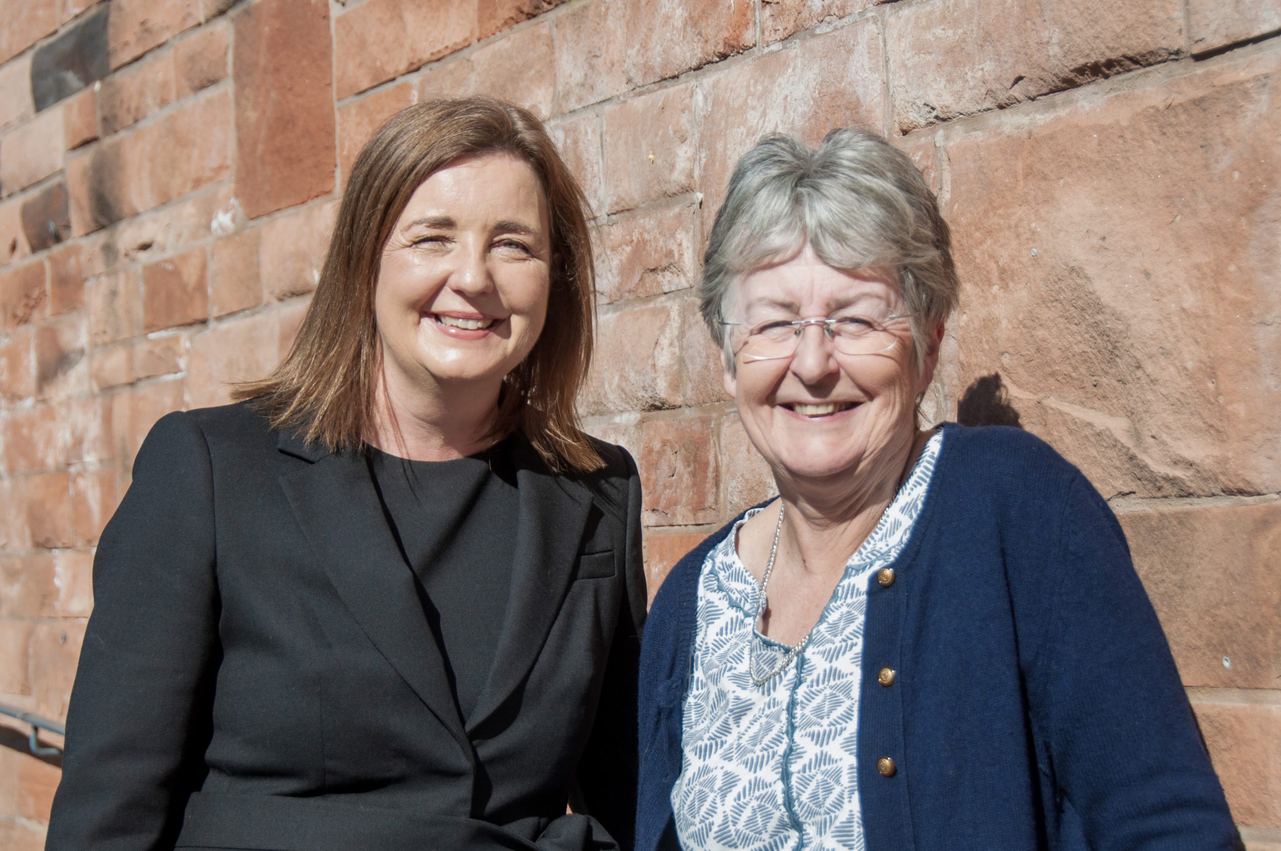 Tanya Miles, Shropshire Council's new Chief Executive and Councillor Heather Kidd, Shropshire Council's Leader