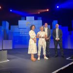 Driving force: Dr Harvey at the awards
