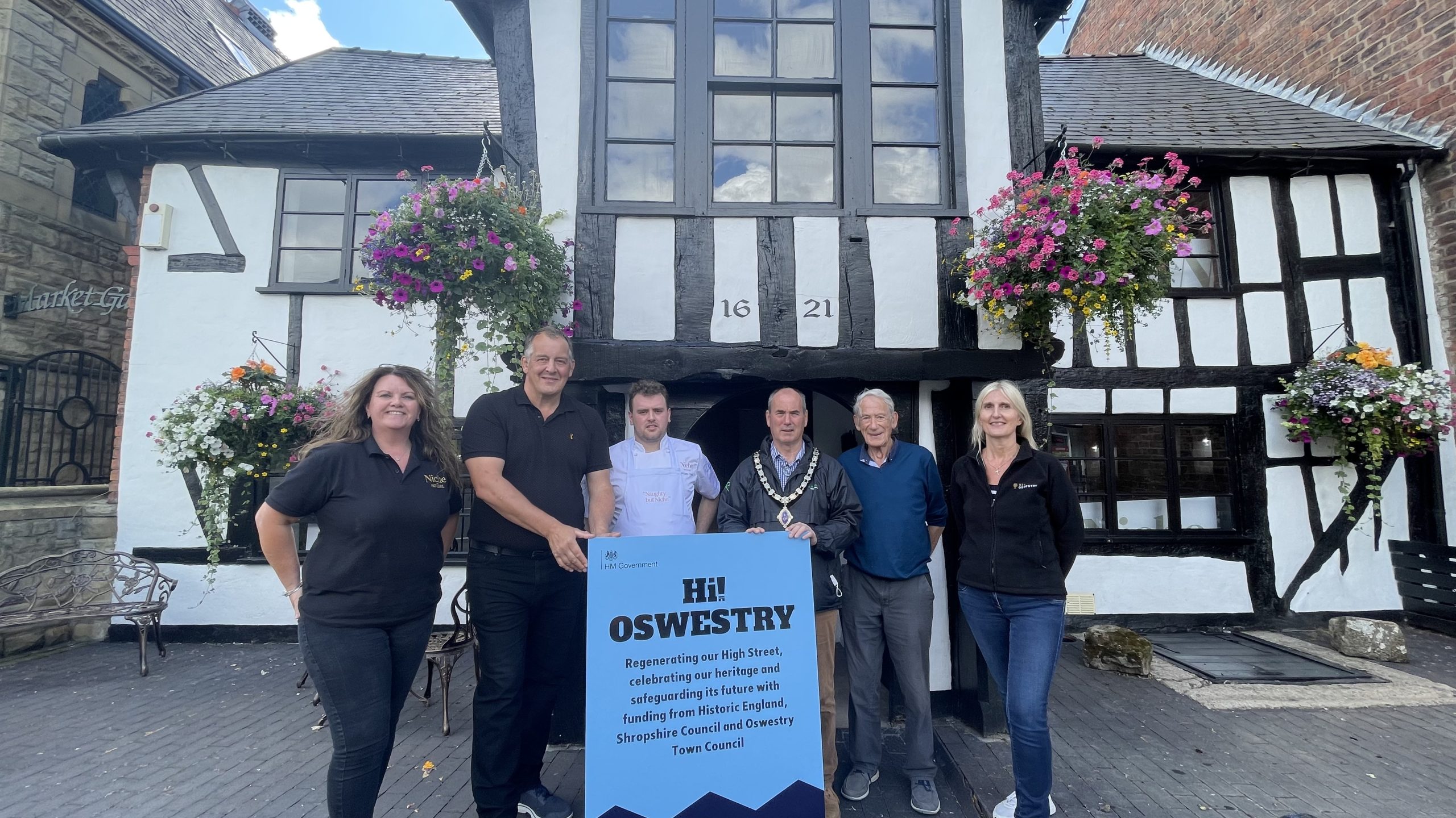 Funding brings new life to historic Oswestry properties Shropshire