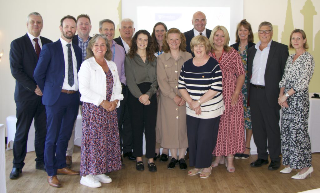 Attendees and speakers at The King’s Awards for Enterprise launch at Origins in Shrewsbury