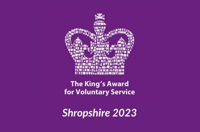 The King's Award for Voluntary Service logo