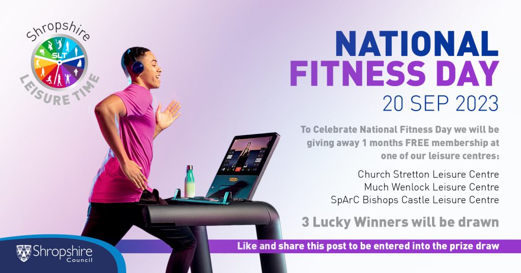 National Fitness Day prize draw