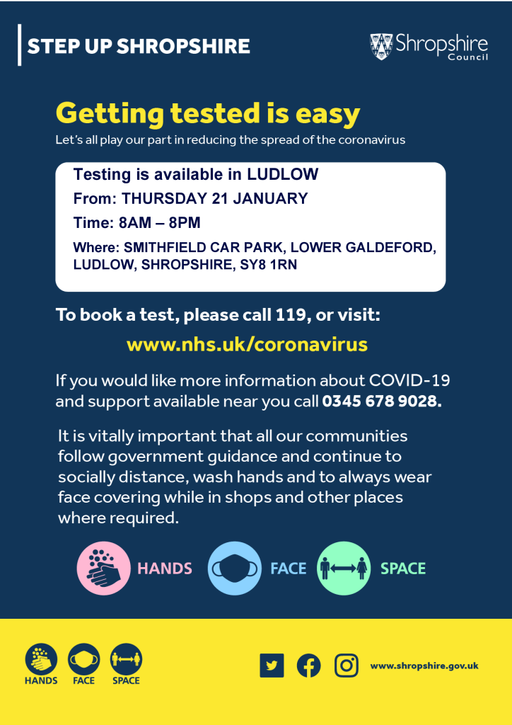 Coronavirus Walkthrough COVID19 testing centre to open