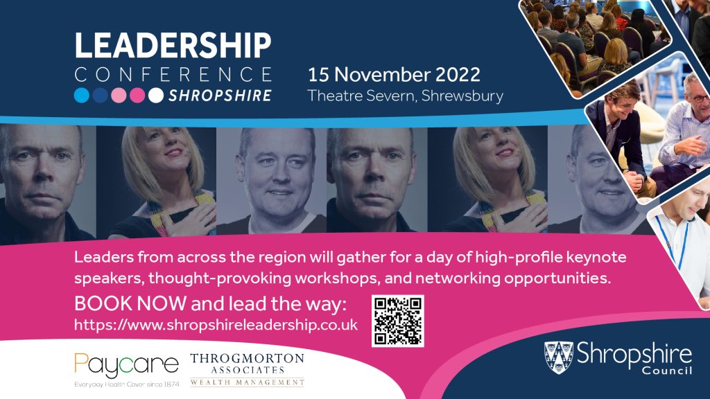 Leadership Conference - 15 November 2022 flyer