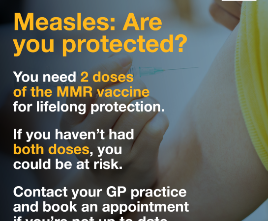 Measles are you protected