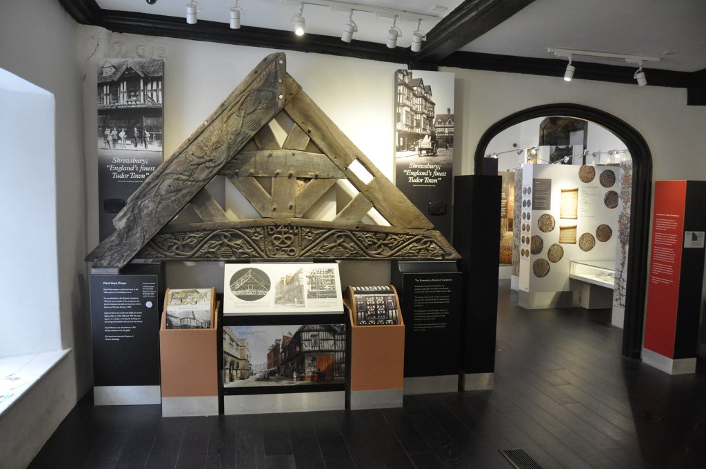 An image of the Medieval gallery at Shrewsbury Museum and Art Gallery