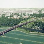 Shrewsbury North West Relief Road plan - illustration