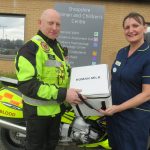 Neil Sanders with Gina Powell: Blood Bikes