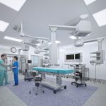 Operating theatre - artist's impression