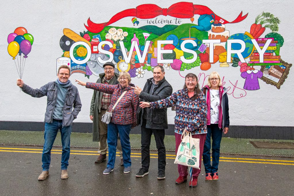 Oswestry Borderland Tourism volunteers