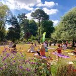 Free outdoor Park Yoga classes