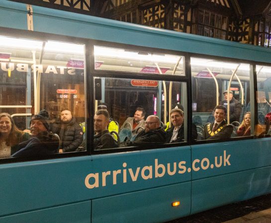 Shropshire Moves Night Bus