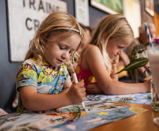 Children drawing