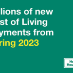 Millions of new cost of living payments from Spring 2023