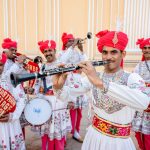 The Rajasthan Heritage Brass Band will bring a multicultural celebration to the Ginger & Spice Festival in Market Drayton