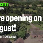 An image of Acton Scott Historic Working Farm. Reopening on 7 August.