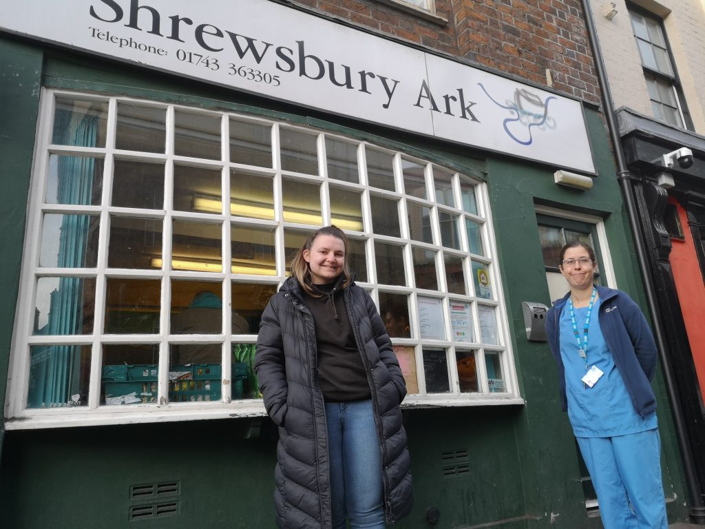 The Shrewsbury Ark - Cherry Teearu, Outreach Work and Dr Nicola Roberts
